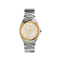 Olivia Burton Sports Luxe 36mm Lustre Multi-Function White & Silver Bracelet Watch