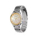 Olivia Burton Sports Luxe 36mm Lustre Multi-Function White & Silver Bracelet Watch