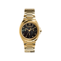 Olivia Burton Sports Luxe 36mm Lustre Multi-Function Black & Gold Bracelet Watch