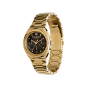 Olivia Burton Sports Luxe 36mm Lustre Multi-Function Black & Gold Bracelet Watch