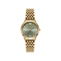 Olivia Burton Classic 32mm Swirl Sage Green & Gold Bracelet Watch
