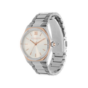 Olivia Burton Sports Luxe 33mm Hexa White & Silver Bracelet Watch