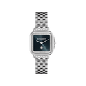 Olivia Burton Classic 28mm Grosvenor Blue & Silver Bracelet Watch