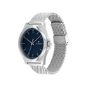 Tommy Hilfiger Norris Men's Blue & Silver Stainless Steel Mesh Bracelet Strap Watch 42mm