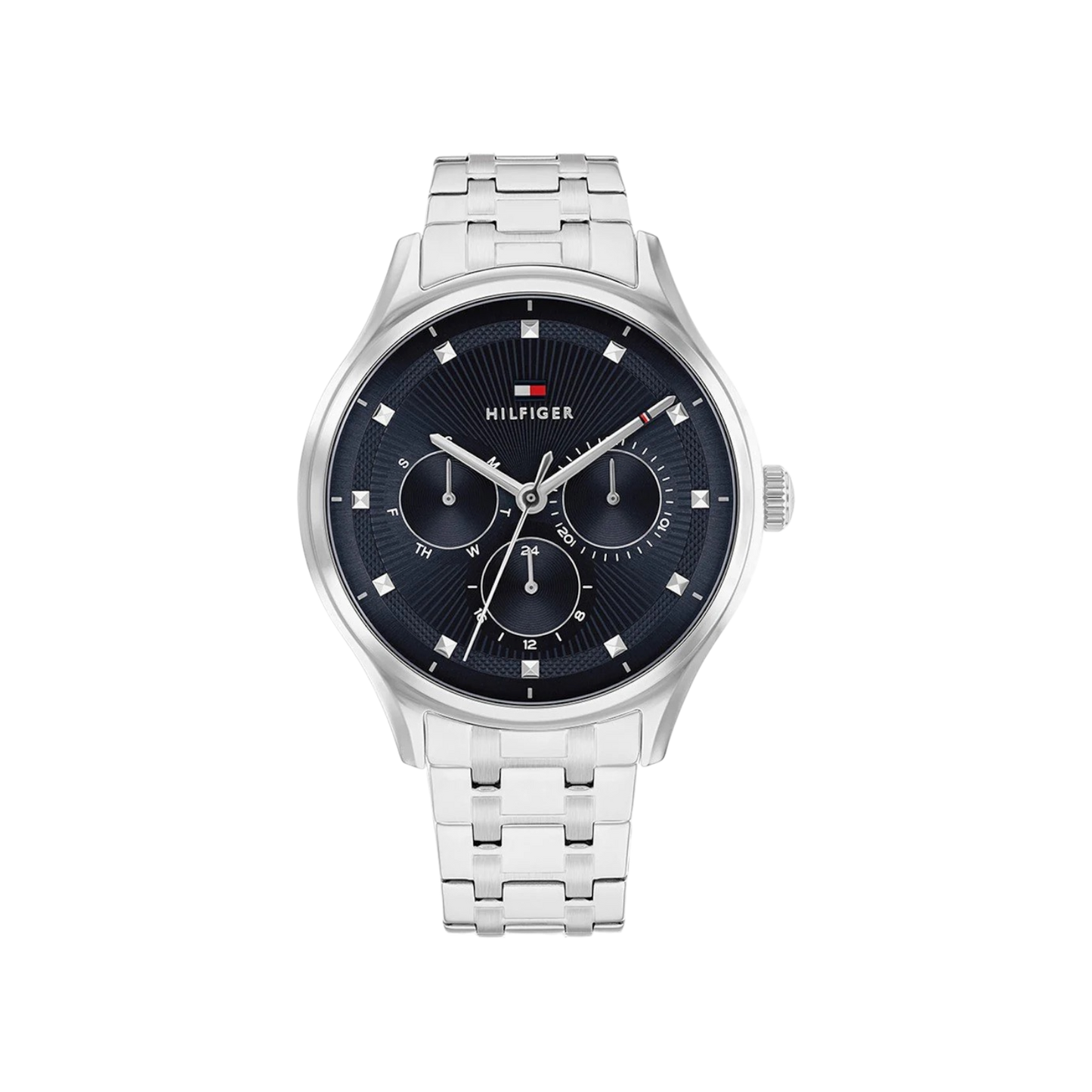 Tommy Hilfiger Gianna Women's Navy & Silver Steel Bracelet Strap Watch 38mm