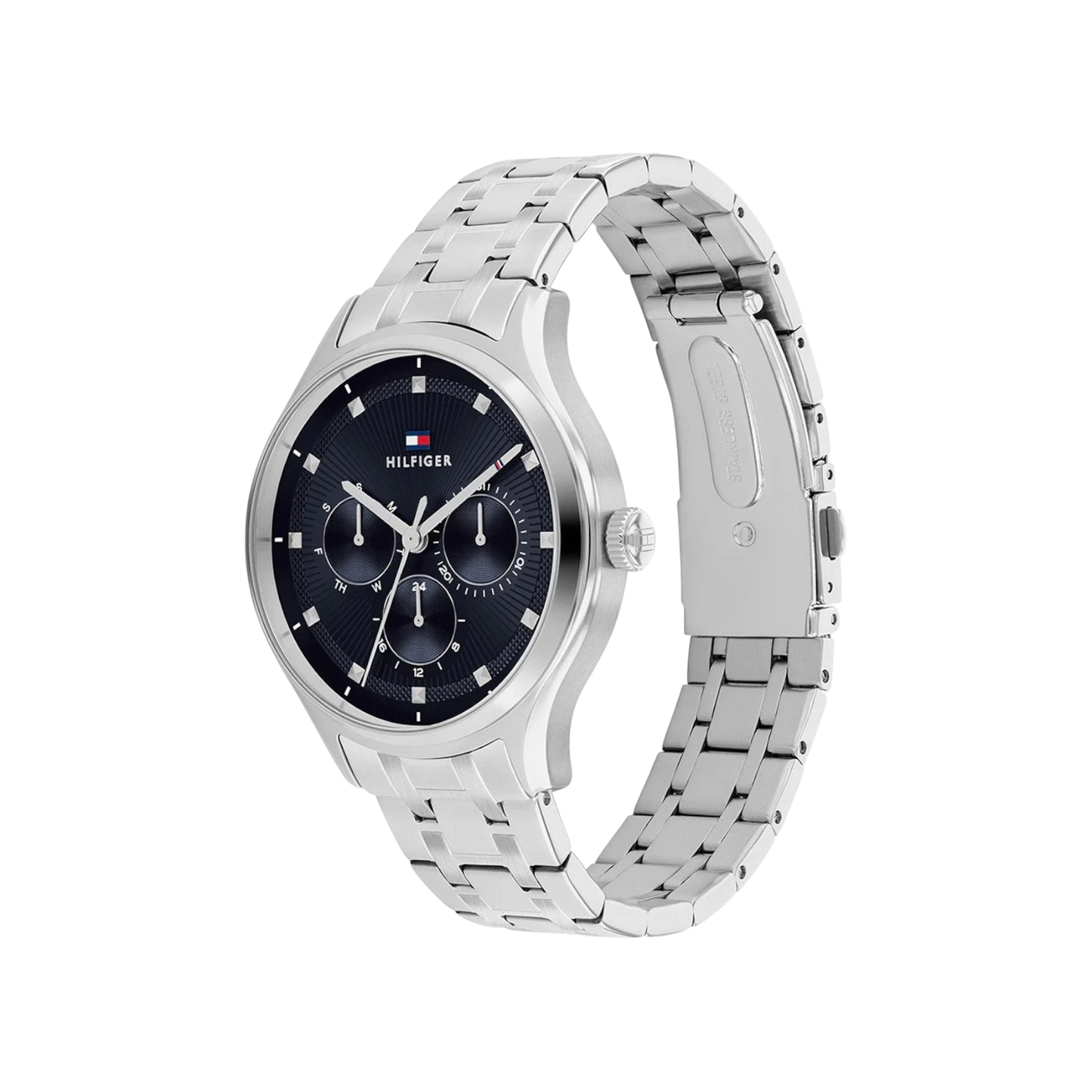 Tommy Hilfiger Gianna Women's Navy & Silver Steel Bracelet Strap Watch 38mm