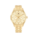 Tommy Hilfiger Gianna Women's Gold Steel Bracelet Strap Watch 38mm