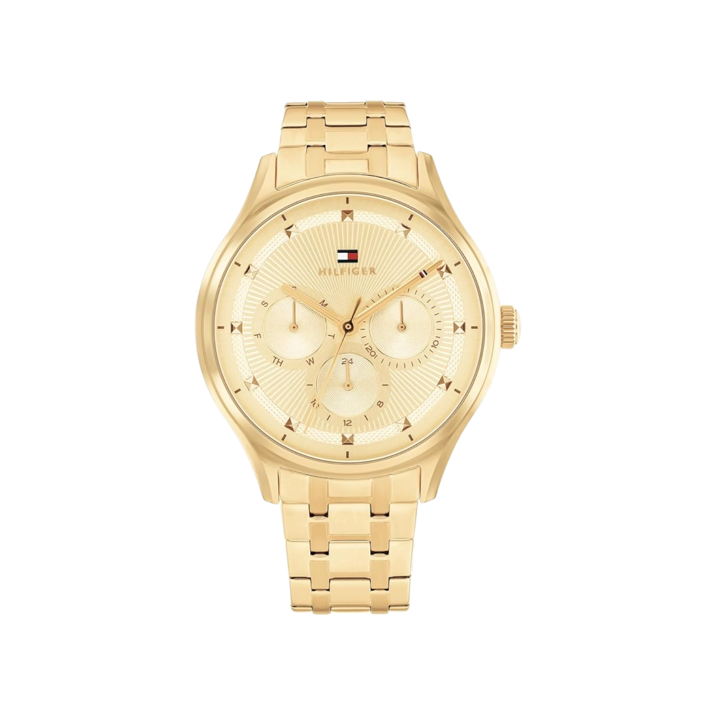 Tommy Hilfiger Gianna Women's Gold Steel Bracelet Strap Watch 38mm
