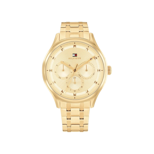 Tommy Hilfiger Gianna Women's Gold Steel Bracelet Strap Watch 38mm