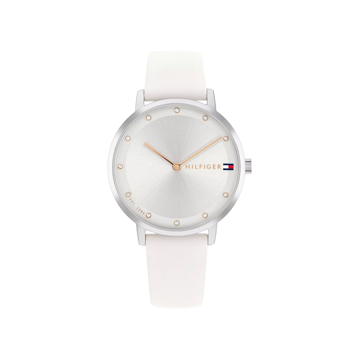 Tommy Hilfiger Pippa Women's White Leather Strap Watch 35mm