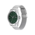 Tommy Hilfiger Norris Men's Green & Silver Stainless Steel Bracelet Strap Watch 42mm