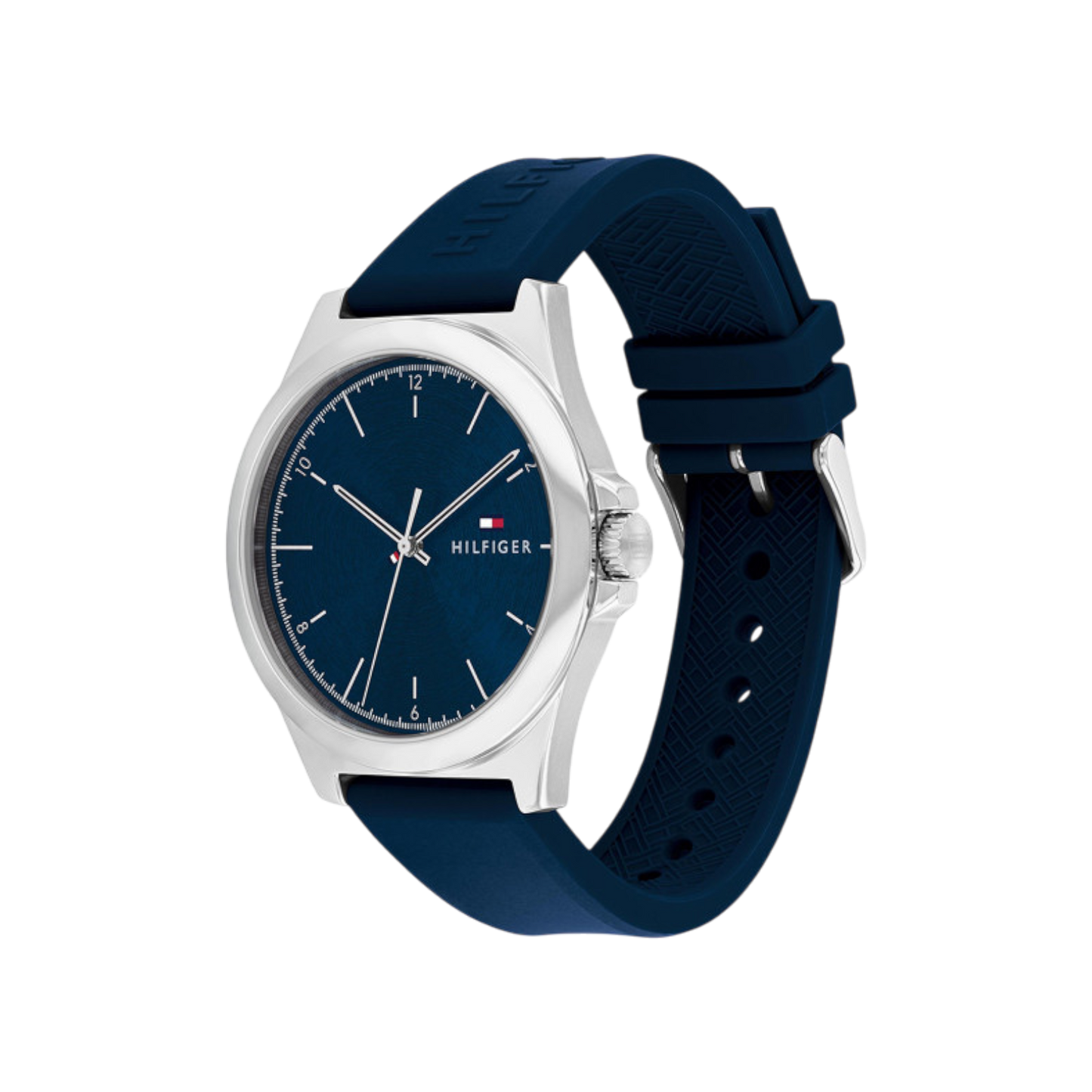Tommy Hilfiger Norris Men's Navy Silicone Watch 42mm