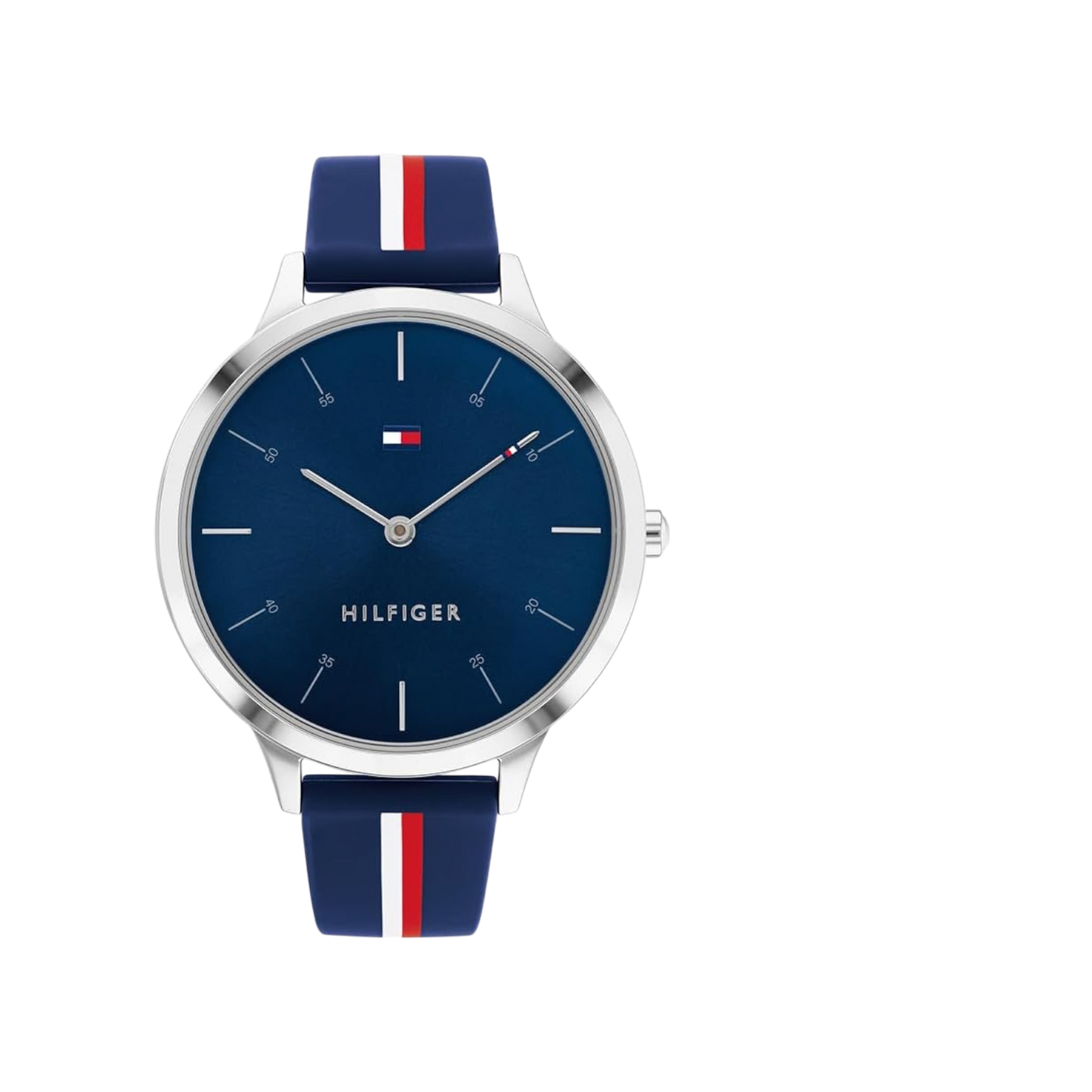 Tommy Hilfiger Samantha Women's Blue Silicone Watch 40mm
