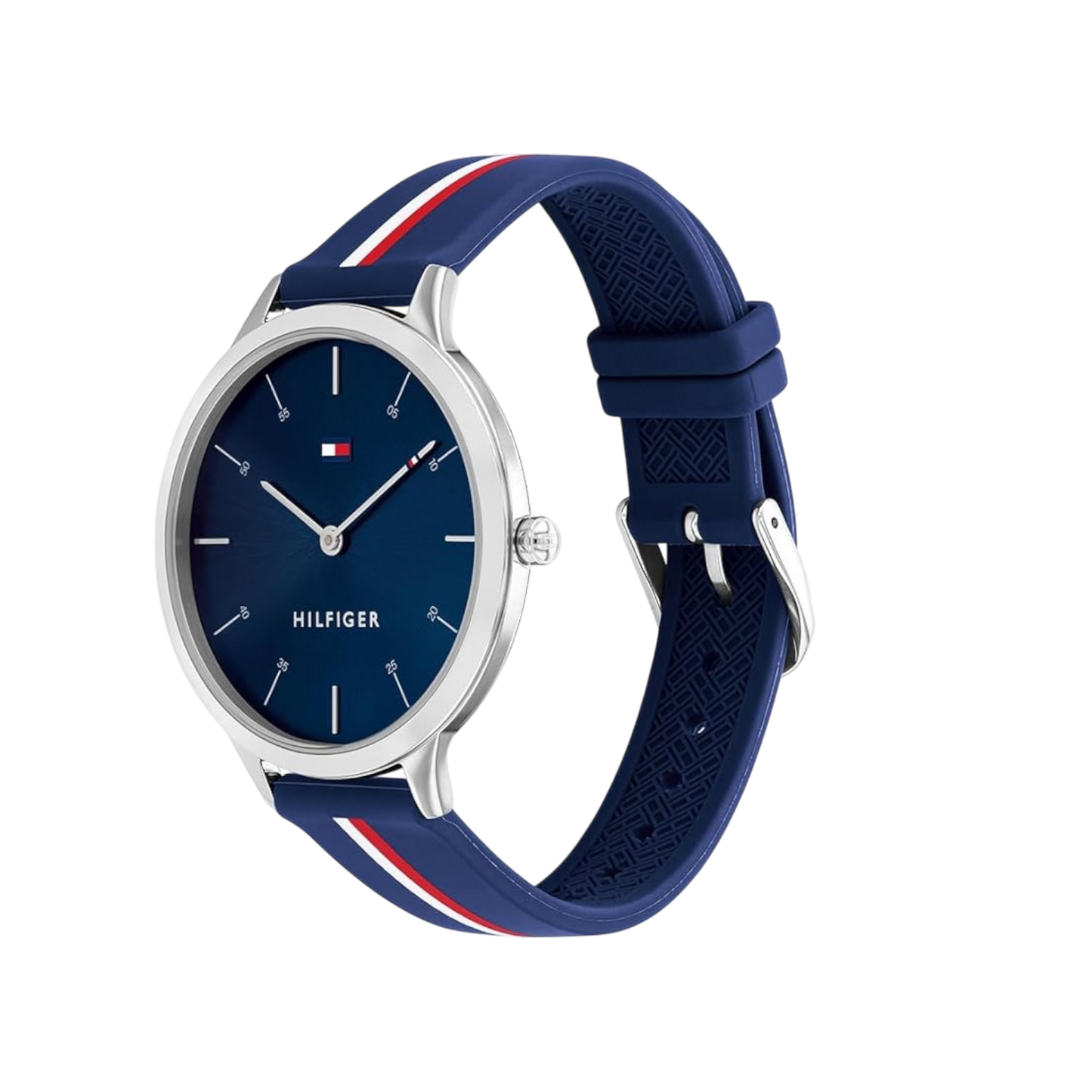 Tommy Hilfiger Samantha Women's Blue Silicone Watch 40mm