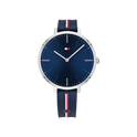 Tommy Hilfiger Alexa Women's Navy Silicon Strap Watch 38mm