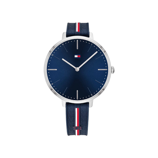 Tommy Hilfiger Alexa Women's Navy Silicon Strap Watch 38mm