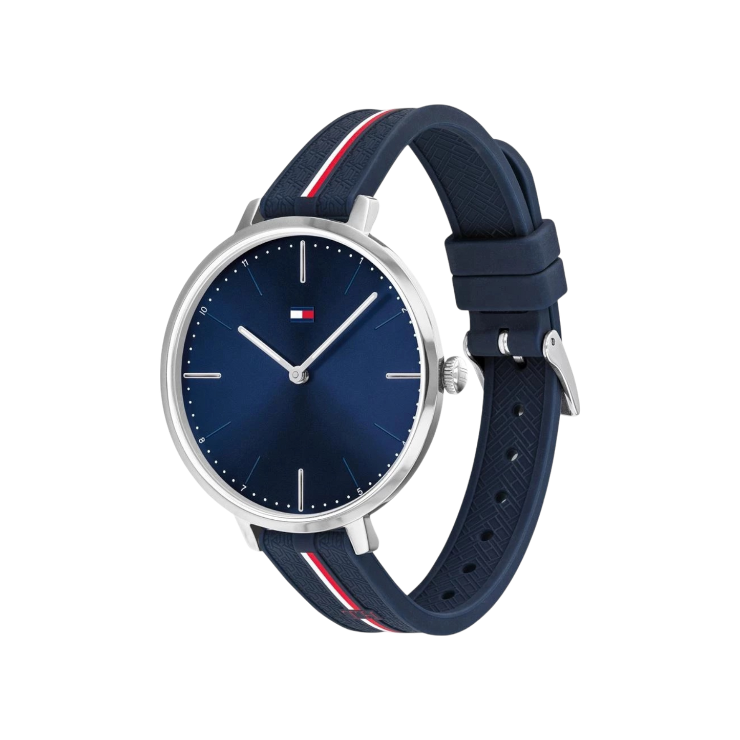 Tommy Hilfiger Alexa Women's Navy Silicon Strap Watch 38mm
