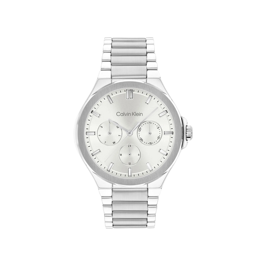 Calvin Klein Vibrancy Women's Silver Bracelet Strap Watch 38mm