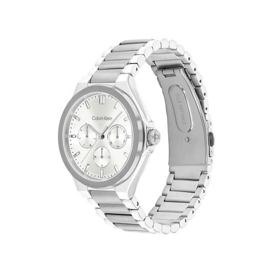 Calvin Klein Vibrancy Women's Silver Bracelet Strap Watch 38mm