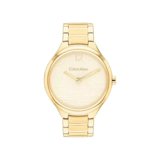 Calvin Klein Delight Women's Gold Bracelet Strap Watch 38mm