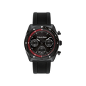 Calvin Klein Flex Men's Black Silicone Strap Watch 45mm