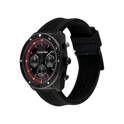 Calvin Klein Flex Men's Black Silicone Strap Watch 45mm