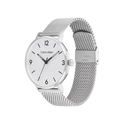 Calvin Klein Modern Men's Silver Mesh Strap Watch 42mm