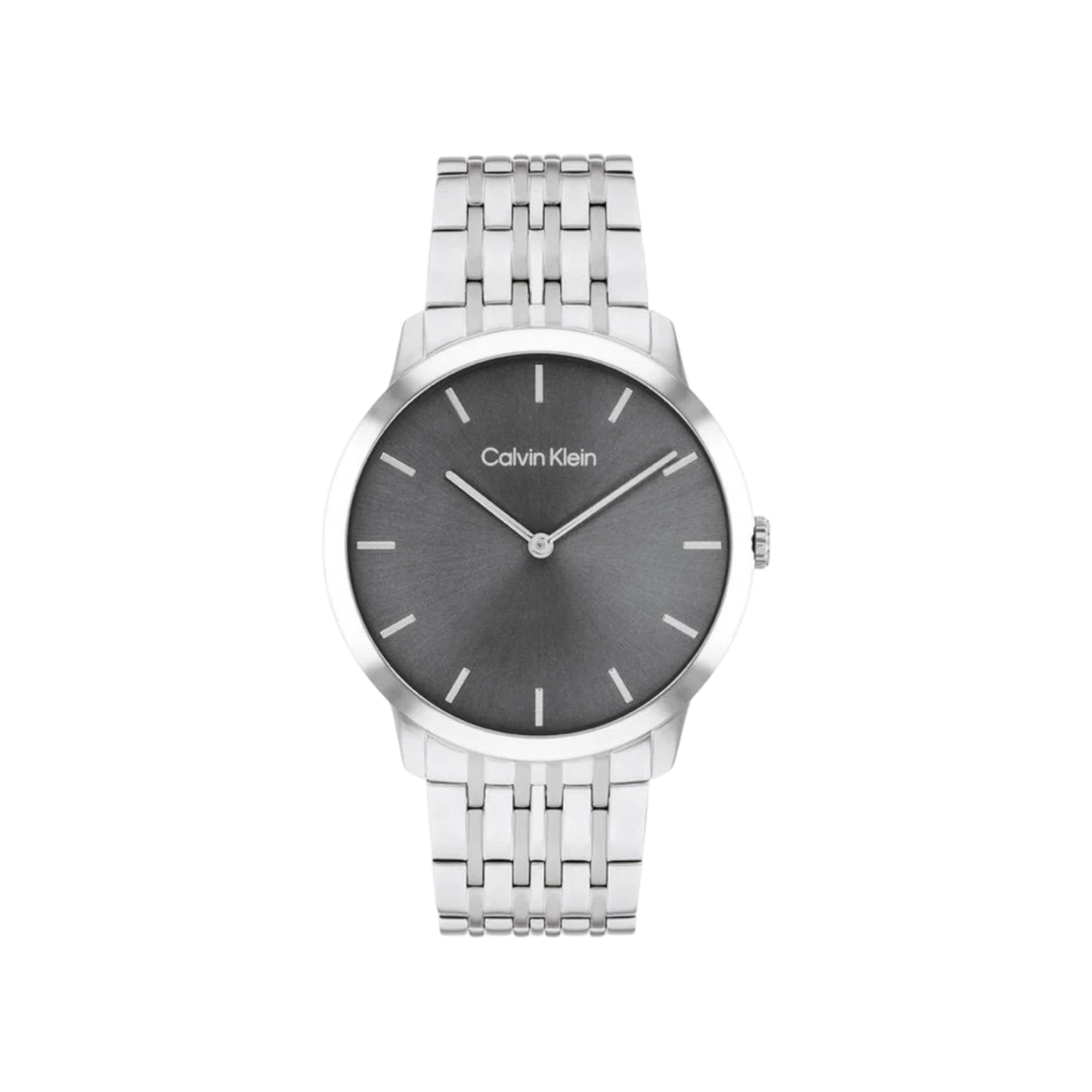 Calvin Klein Intrigue Men's Grey Dial & Silver Bracelet Strap Watch 40mm