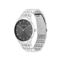 Calvin Klein Intrigue Men's Grey Dial & Silver Bracelet Strap Watch 40mm