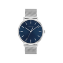 Calvin Klein Modern Men's Blue Dial & Silver Mesh Strap Watch 42mm
