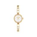 Coach Gracie Women's White Dial & Gold Bracelet Strap Watch 23mm