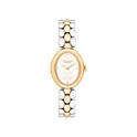 Coach Sammy Women's White Dial & Two Tone Bracelet Strap 22mm