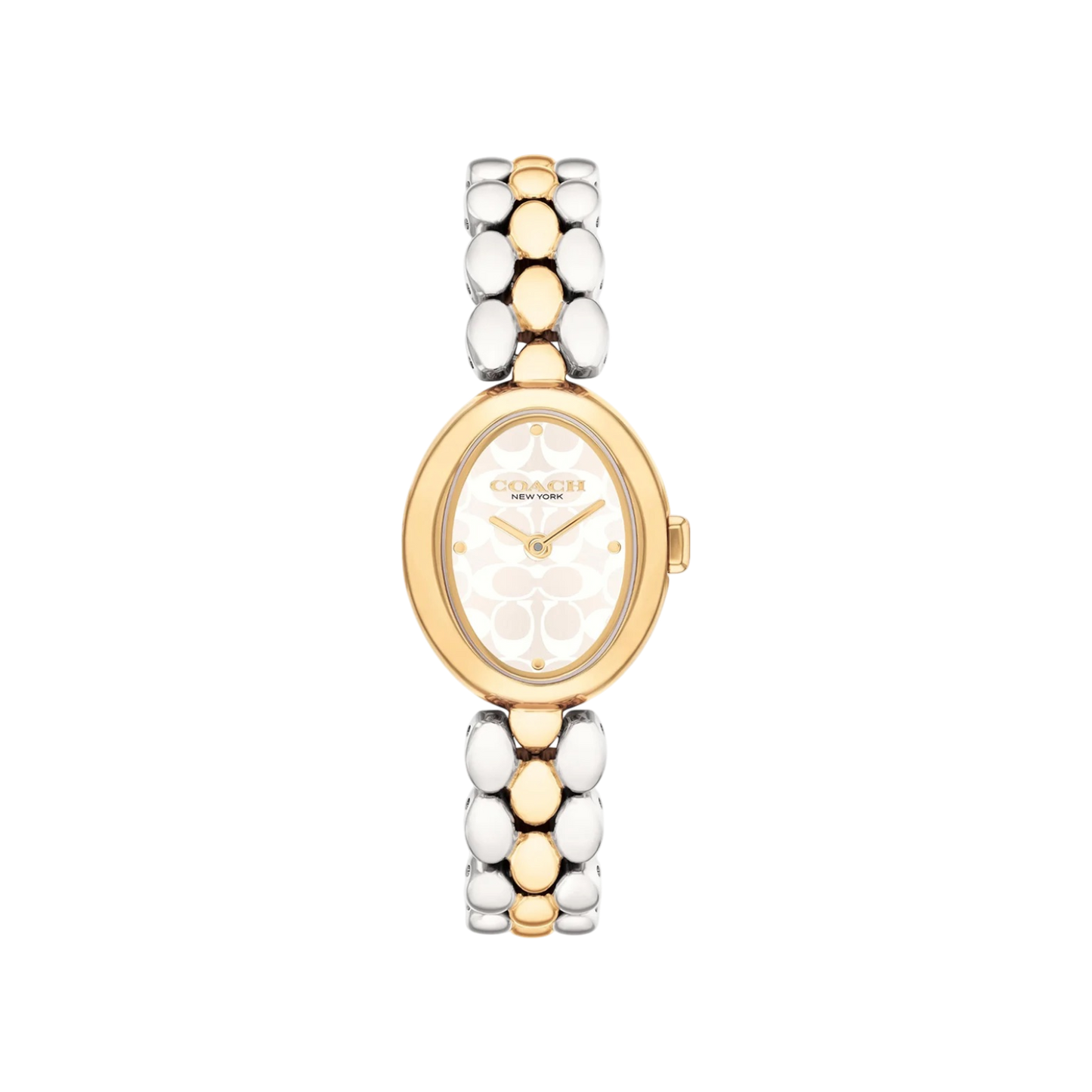 Coach Sammy Women's White Dial & Two Tone Bracelet Strap 22mm