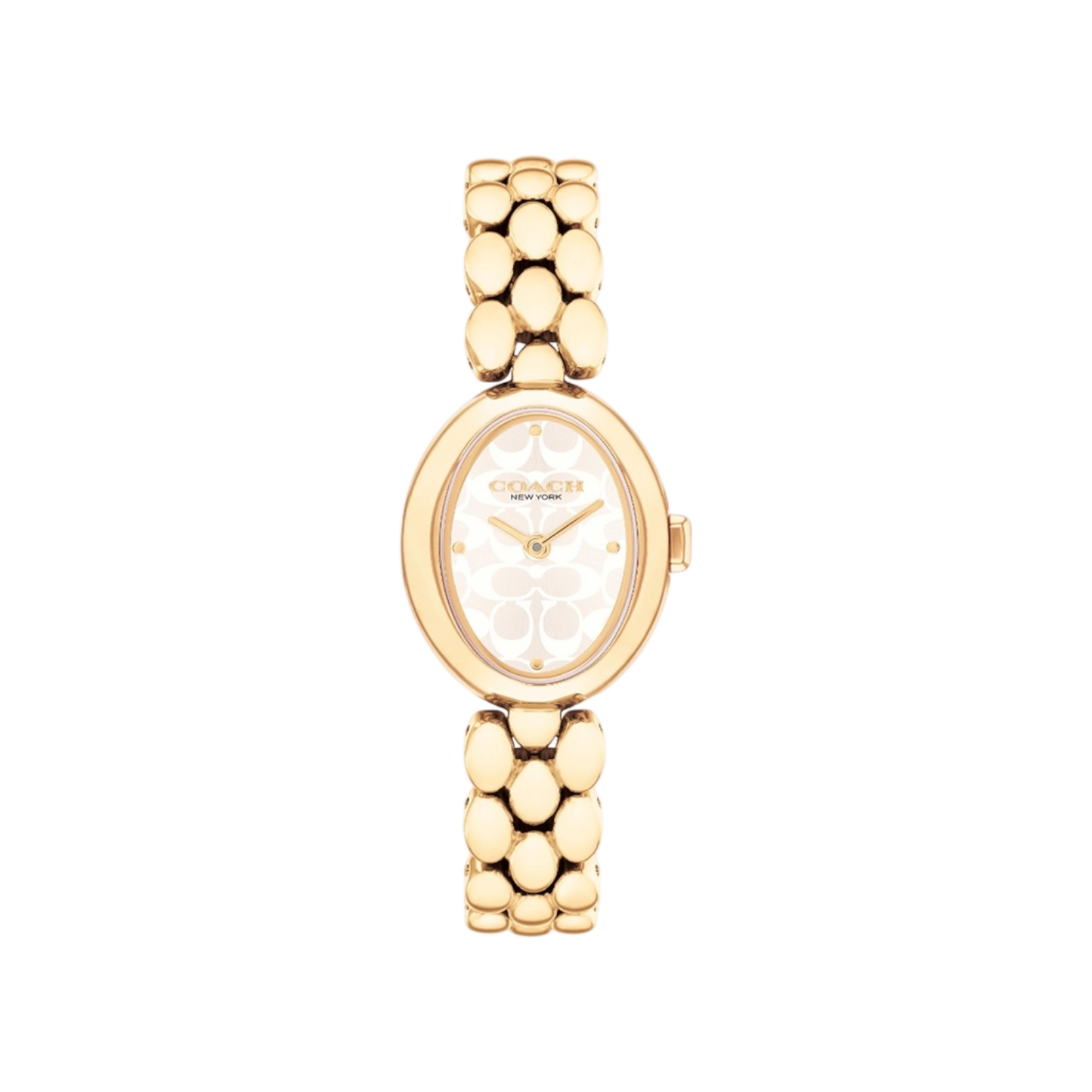 Coach Sammy Women's White Dial & Gold Bracelet Strap 22mm