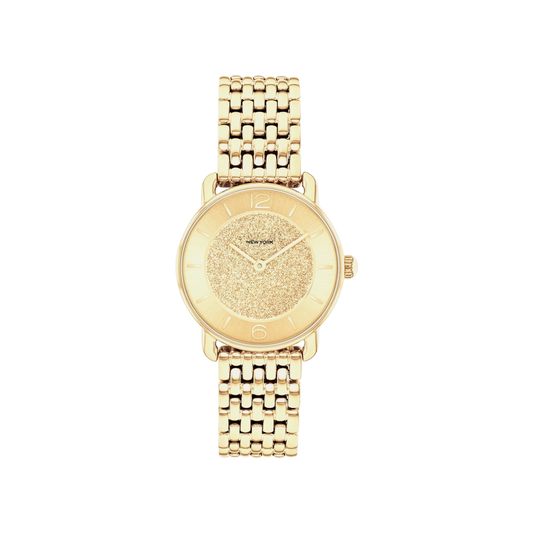 Coach Elliot Women's Gold Bracelet Strap Watch 28mm