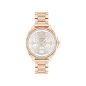 Coach Kitt Women's Silver Dial & Rose Gold Bracelet Strap Watch 34mm