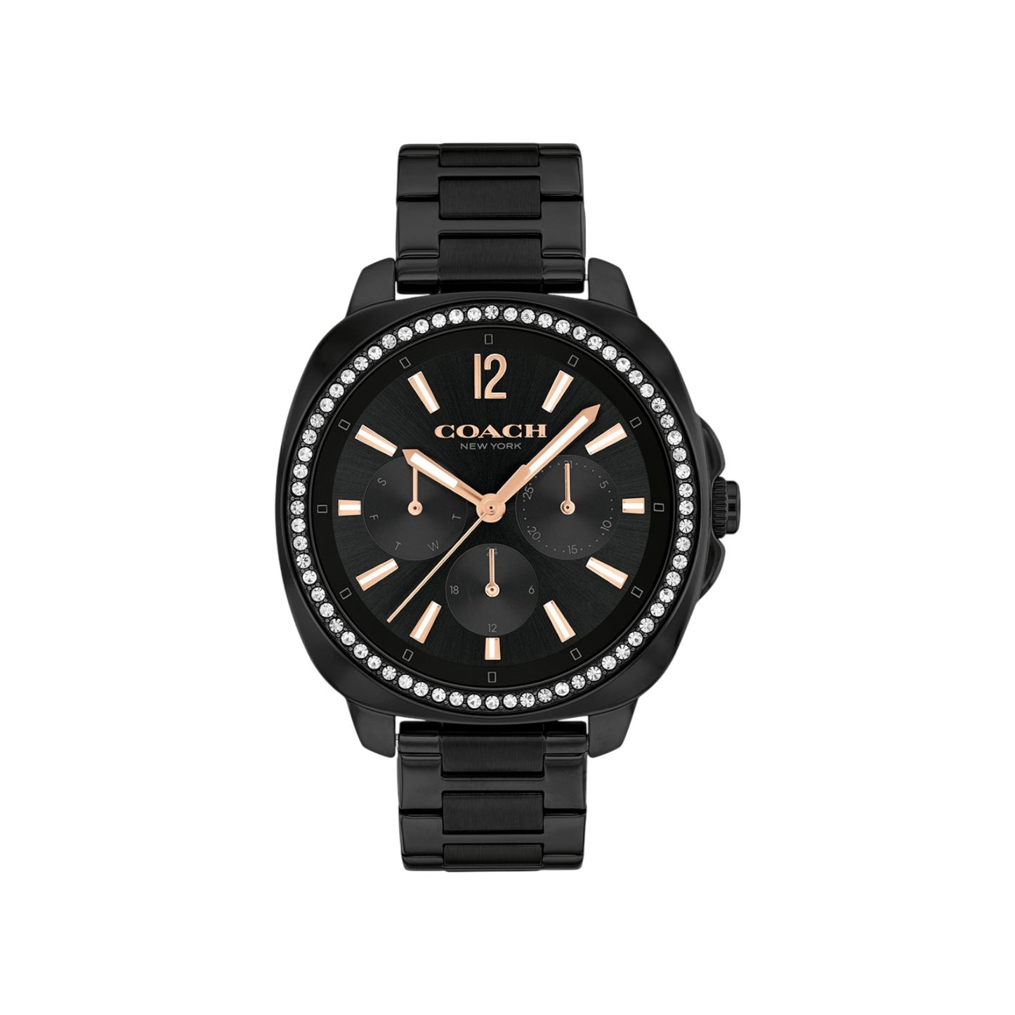 Coach Kitt Women's Black Bracelet Strap Watch 34mm