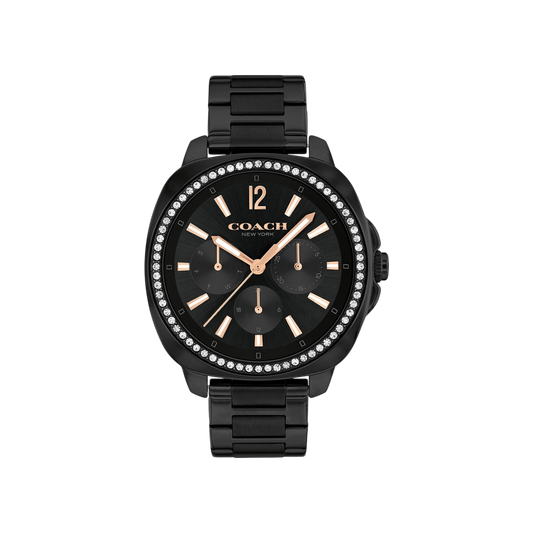 Coach Kitt Women's Black Bracelet Strap Watch 34mm