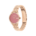 Coach Elliot Women's Pink Dial & Rose Gold Bracelet Strap Watch 28mm