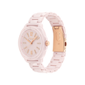 Coach Kitt Crystal Women's Pink Ceremic Bracelet Strap Watch 38mm