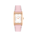 Coach Reese Women's White Dial with Rose Gold Case & Pink Leather Strap Watch 24mmx35mm