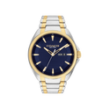 Coach Jackson Men's Blue Dial & Two Tone Bracelet Strap Watch 45mm