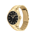 Coach Jackson Men's Black Dial & Gold Bracelet Strap Watch 45mm
