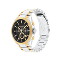 Coach Jackson Men's Black Dial & Two Tone Bracelet Strap Watch 45mm