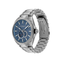Coach Jackson Men's Blue Dial & Grey Bracelet Strap Watch 45mm