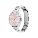 Coach Kitt Women's Pink Dial & Silver Bracelet Strap Watch 34mm
