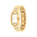 Coach Reese White Dial & Gold Bracelet Strap Watch 24mmx35mm