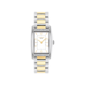 Coach Reese Women's White Dial & Two Tone Bracelet Watch 24mmx35mm