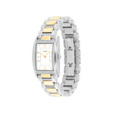 Coach Reese Women's White Dial & Two Tone Bracelet Watch 24mmx35mm