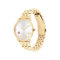 Coach Elliot Women's Silver Dial & Gold Bracelet Strap Watch 36mm